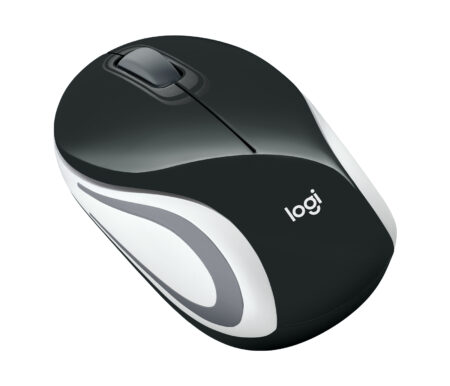 Mini Mouse Inalambrico Logitech M187 Negro/Blanco 910-005459