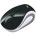 Mini Mouse Inalambrico Logitech M187 Negro/Blanco 910-005459