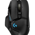 Mouse Alámbrico Logitech G502 Hero, Negro, 11, Alámbrico, Óptico, 16000 Dpi
