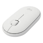 Mouse Inalambrico Logitech Pebble M350 Optico/Bluetooth/1000Dpi/Color Blanco, 910-005770