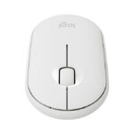 Mouse Inalambrico Logitech Pebble M350 Optico/Bluetooth/1000Dpi/Color Blanco, 910-005770
