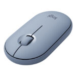 Mouse Inalambrico Logitech Pebble M350 Optico/Bluetooth/1000Dpi/Color Azul, 910-005773