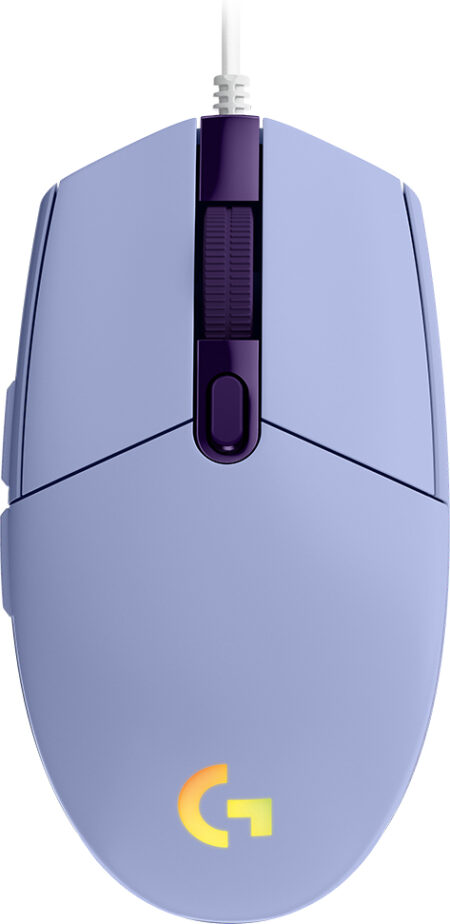 Mouse Gaming Logitech G203 Lightsync Color Lila, 8000 Dpi, Rgb, 910-005852