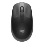 MOUSE INALAMBRICO LOGITECH M190 GRIS/NEGRO, AMBIDIESTRO, 1000DPI, 3 BOTONES, 910-005902