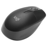 Mouse Inalambrico M190 Ambidies De Tamano Regular Color Charcoal