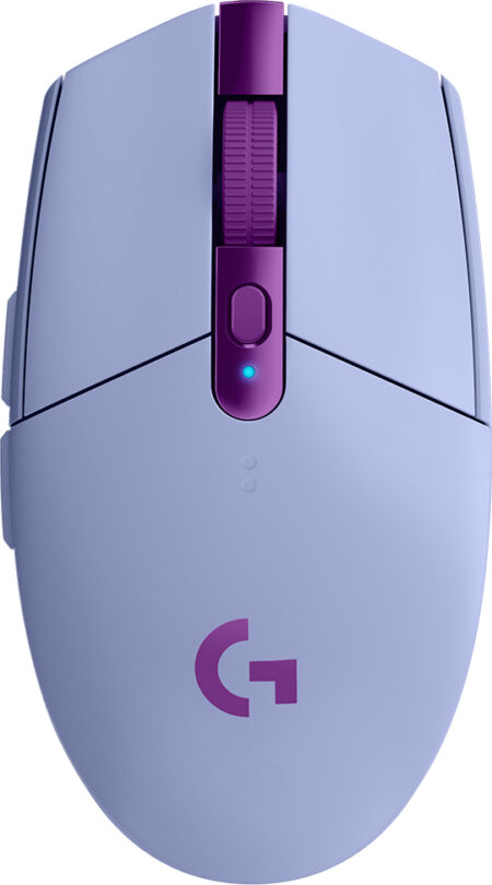 Mouse Inalambrico Logitech G305 Lightspeed, Gaming, Lila, 910-006021