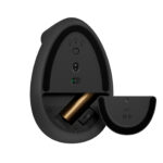 Mouse Inalambrico Vertical Logitech 910-006467 Lift Left, Ergonomico/Optico/1000 Dpi/USB-A/Izquierdo/Color Grafito