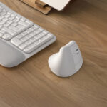 MOUSE INALAMBRICO LOGITECH LIFT VERTICAL, BLANCO USB,1000DPI, 910-006469