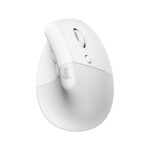 Mouse Inalambrico Logitech Lift Vertical, Blanco USB,1000Dpi, 910-006469
