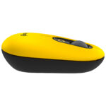 MOUSE INALAMBRICO LOGITECH POP /AMARILLO CON NEGRO/USB/400DPI/ 910-006549