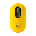 Mouse Inalambrico Logitech Pop /Amarillo Con Negro/USB/400Dpi/ 910-006549