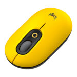 Mouse Inalambrico Logitech Pop /Amarillo Con Negro/USB/400Dpi/ 910-006549