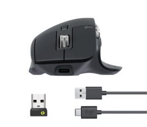 MOUSE INALAMBRICO LOGITECH MX MASTER 3 BOLT USB 8000DPI GRIS, 910-006561
