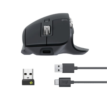 Mouse Inalambrico Logitech Mx Master 3 Bolt USB 8000Dpi Gris, 910-006561