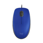 MOUSE ALAMBRICO LOGITECH M110 USB SILENT AZUL/ 910-006662