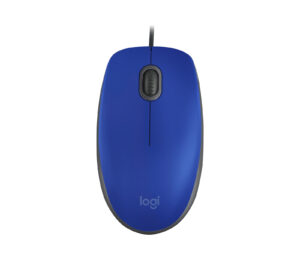 MOUSE ALAMBRICO LOGITECH M110 USB SILENT AZUL/ 910-006662
