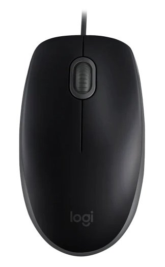 Mouse Alambrico Logitech M110 Silent 1000dpi/3 Botones/cable 180cm/color Negro/910-006756