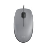 Mouse Alambrico Logitech M110, 1000 Dpi/3 Botones/USB A, Color Gris, 910-006757