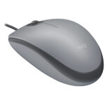 Mouse Alambrico Logitech M110, 1000 Dpi/3 Botones/USB A, Color Gris, 910-006757