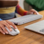 Mouse Inalambrico Logitech Anywhere 3S, 8000 Dpi/6 Botones/Bluetooth/Receptor USB, Color Gris, 910-006933