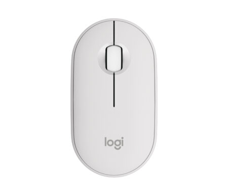 Mouse Logitech Pebble Inalambri M350S Blanco