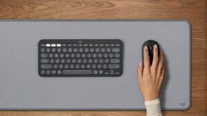 MOUSE INALAMBRICO LOGITECH 2 M350S/OPTICO/BLUETOOTH/3 BOTONES/COLOR GRAFITO, 910-007049