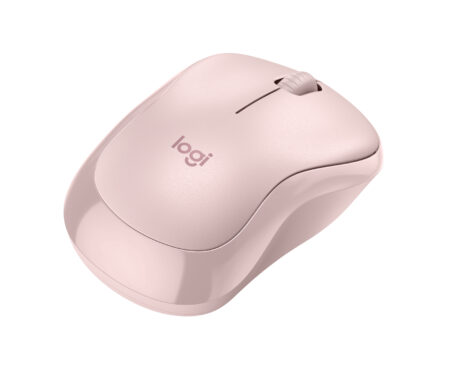 Mouse Inalambrico Logitech M240 Silent Rosa Bluetooth/Optico/4000Dpi, 910-007117