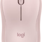 Mouse Inalambrico Logitech M240 Silent Rosa Bluetooth/Optico/4000Dpi, 910-007117