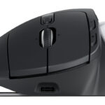 Mouse Inalambrico Logitech Mx Ergo S 2048Dpi/8 Botones/6 Botones Personalizables/Color Negro/910-007261