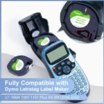 CINTA PLASTICA ADHESIVA BLANCA DYMO M91331 LETRATAG 2 PACK