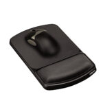 Mousepad Fellowes 91741 C/Descansa Muñecas De Gel Grafito Negro/Blanco