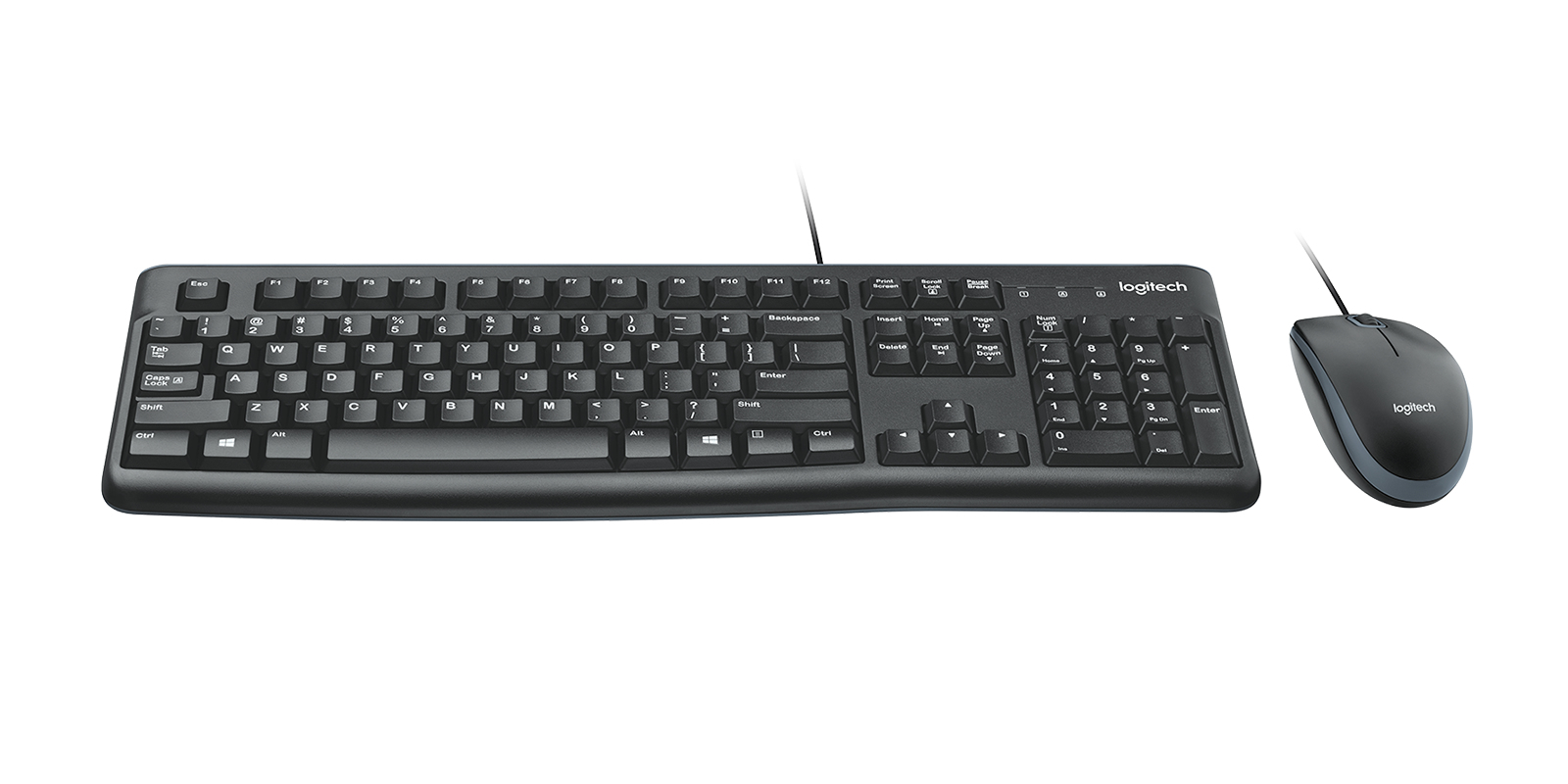 TECLADO/MOUSE LOGITECH MK120 NEGRO USB PC