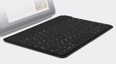 Teclado Inalambrico Logitech Keys-To-Go Ultra Portable Para Ipad, Bluetooth, Negro, 920-006701