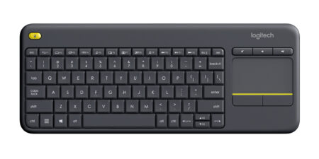 Teclado Logitech K400 Plus Touc Inalambrico Unifying Win7/Win8