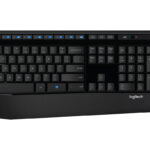 Teclado/Mouse Logitech Mk 345 Inalamb Multim Unifying Ngo .
