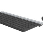 Kit Teclado Y Mouse Inalambric Slim Mk470 Minimalista Moderno