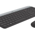 Kit Teclado Y Mouse Inalambric Slim Mk470 Minimalista Moderno