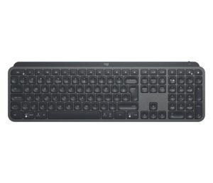 Logitech MX Keys teclado RF inalámbrico + bluetooth Grafito