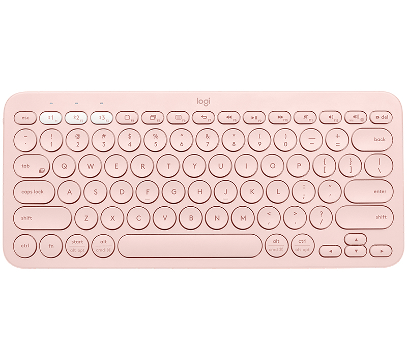 TECLADO INALAMBRICO LOGITECH K380 COLOR ROSA BLUETOOTH, 920-009594