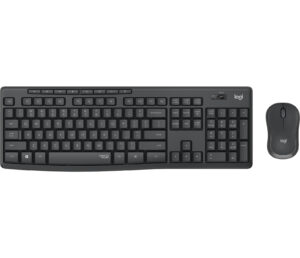 KIT TECLADO Y MOUSE INALAMBRICO LOGITECH MK295 SILENT USB, NEGRO, 920-009792