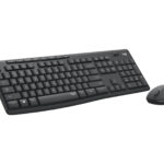 Kit Teclado Y Mouse Inalambrico Mk295 Menos Ruido Mayor Enfoque