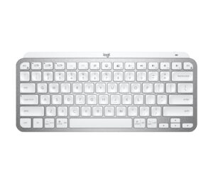 TECLADO INALAMBRICO LOGITECH MX KEYS MINI BLUETOOTH/GRIS PALIDO, 920-010477