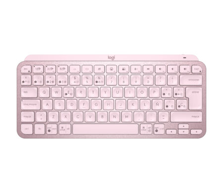 Teclado Inalambrico Logitech Mx Keys Mini Bluetooth/Color Rosa, 920-010478