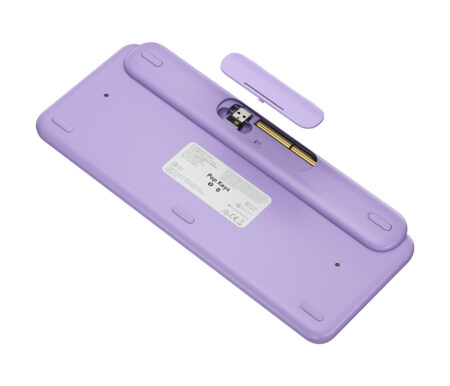 Teclado Inalambrico Mecanico Logitech Pop Keys Menta/Violeta/Blanco/Amarillo Teclas Emoji, 920-010714