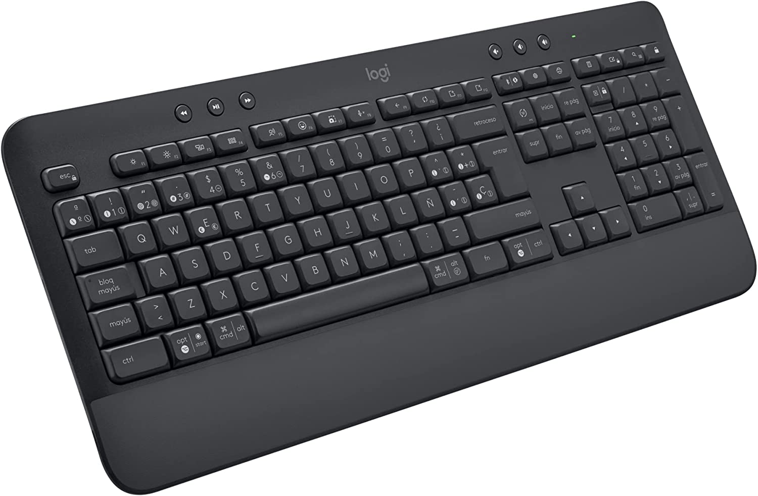 Teclado Inalambrico Logitech Signature K650/bluetooth/español/color Grafito/920-010910