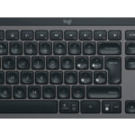 Kit Teclado Y Mouse Inalambrico Logitech Mx Keys Combo Business Gen 2/Reposamanos/Color Grafito/920-010924