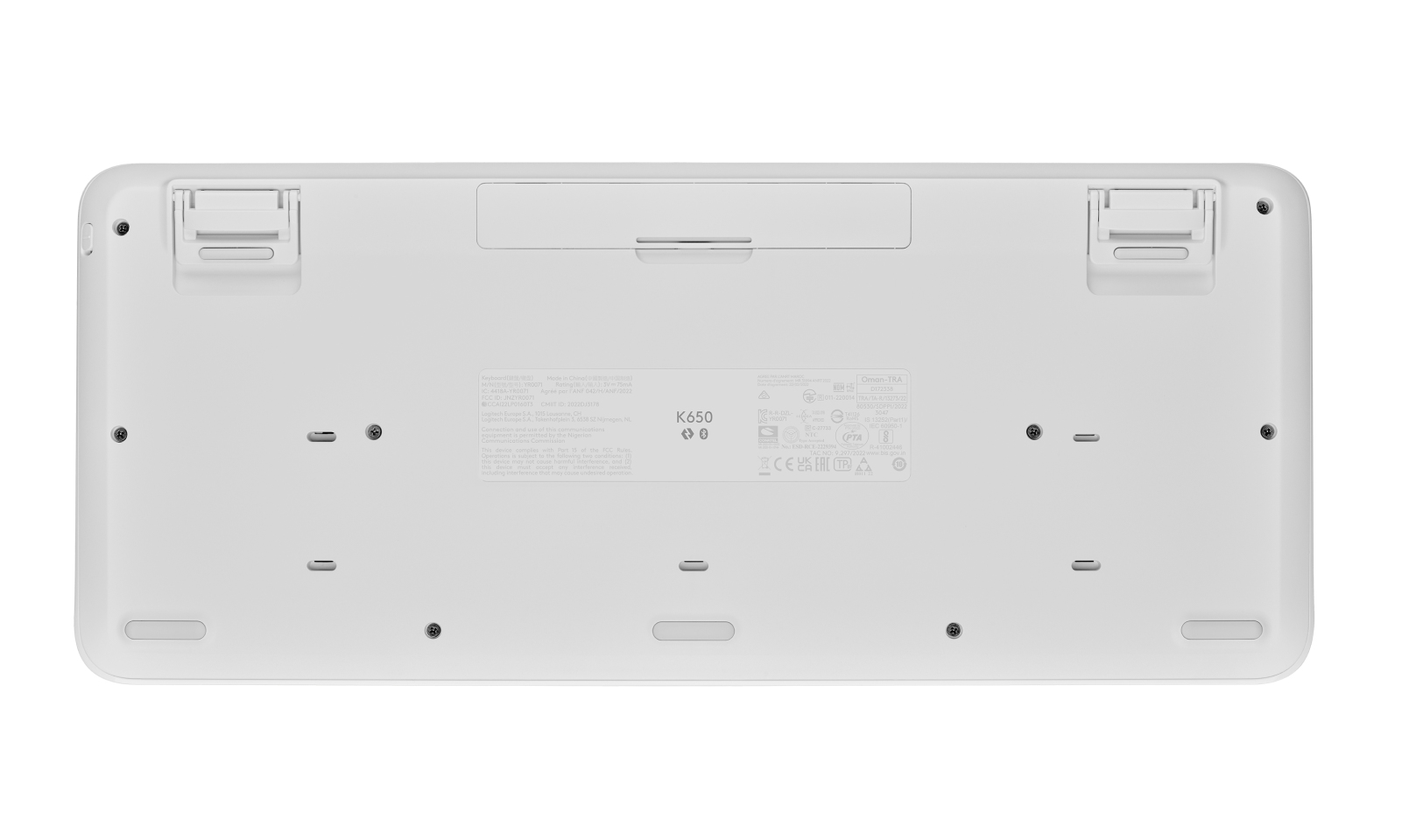 TECLADO INALAMBRICO LOGITECH K650 BLUETOOTH BLANCO, 920-010964