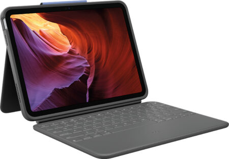 FUNDA PARA IPAD DE 10″ LOGITECH 920-011295/QWERTY INGLES/GRAFITO
