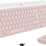 Teclado Y Mouse Logitech Slim Combo Mk470 Rose