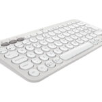 TECLADO INALAMBRICO LOGITECH PEBBLE KEYS 2 K380S/BLUETOOTH/ LOGI BOLT/COLOR BLANCO, 920-011784